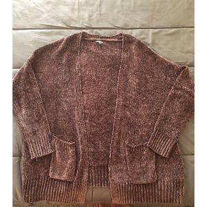 Cozy Open Front Fleece Cardigan🤎